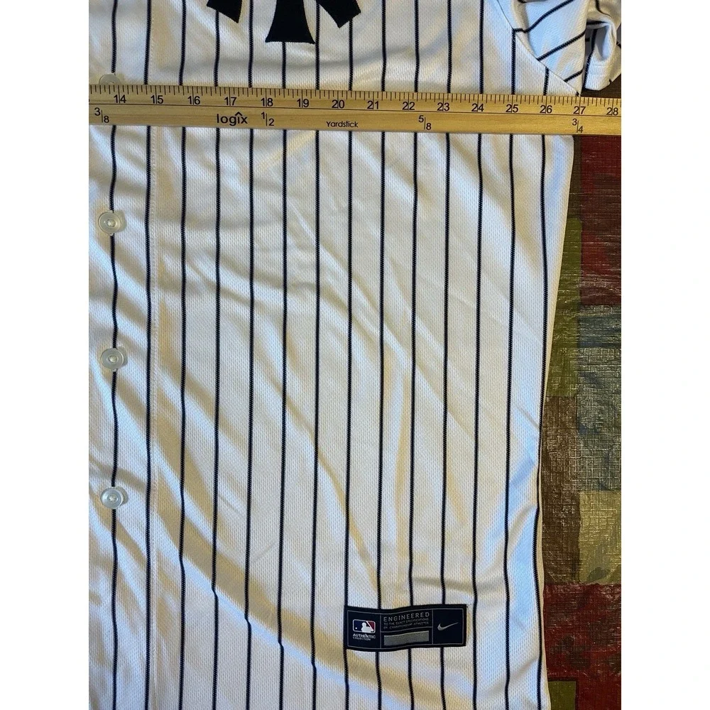 Men's 52 NWT New York Yankees Aaron Judge #99 Nike Authentic Jersey White
